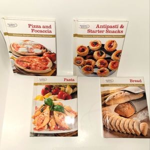 Set of 4 mini cookbooks